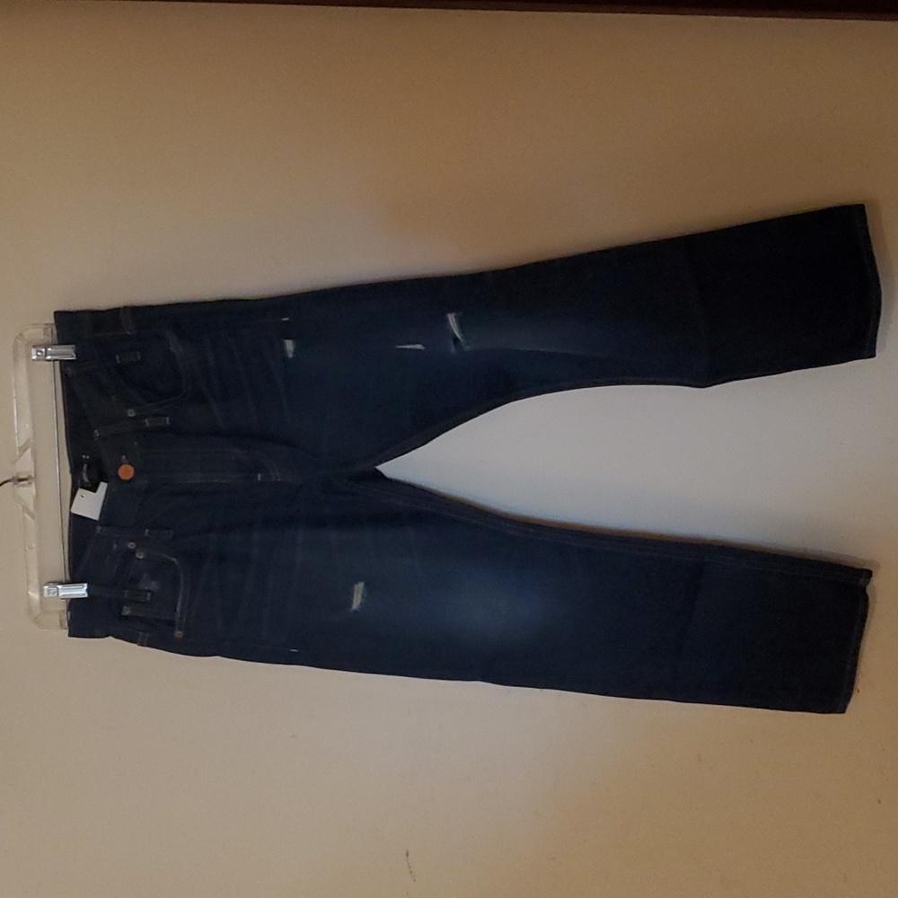 Sz 28 NWT $322 Calvin Rucker button closure jeans